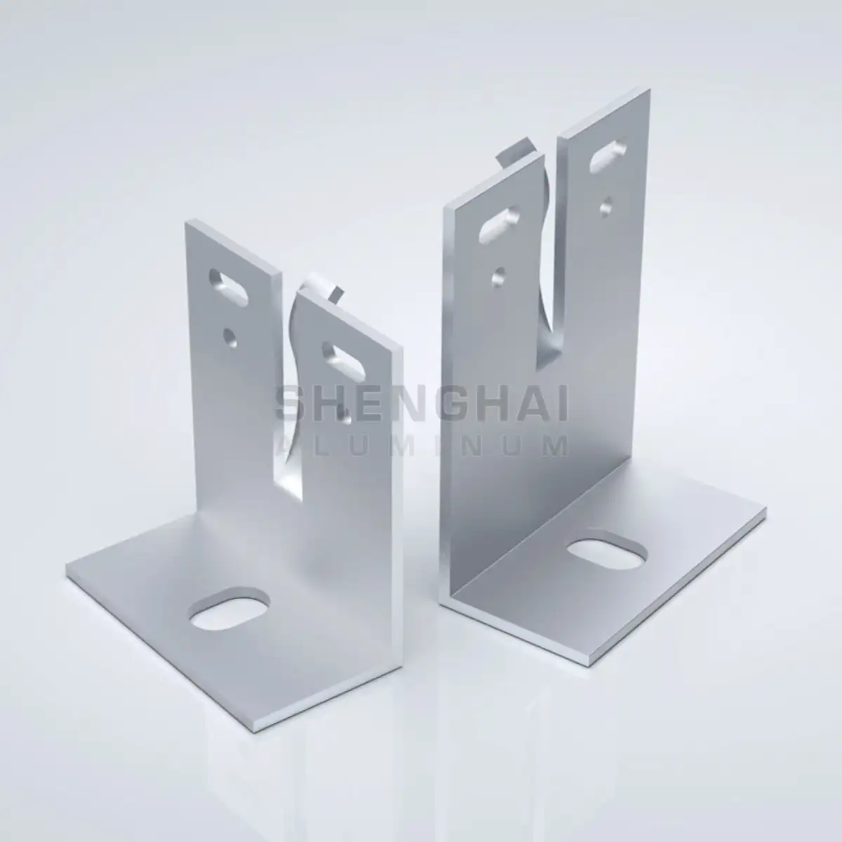 Custom Aluminum Wall Panel Fixed Brackets